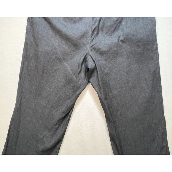 INC International Concepts Mens London Dress Pants Size 38x32 Black Pinstripe - Picture 9 of 10